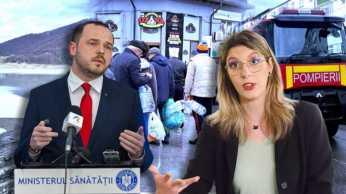 Criza Apei riscă să degenereze într-o majoră Criză Medicală! Scenariu negru pentru urgențe. Într-o declarație în exclusivitate pentru Gândul, ministrul Sănătății aruncă săgeți către colega de Guvern Diana Buzoianu. „Ministerul Mediului bâjbâie. Am făcut o celulă de urgență”