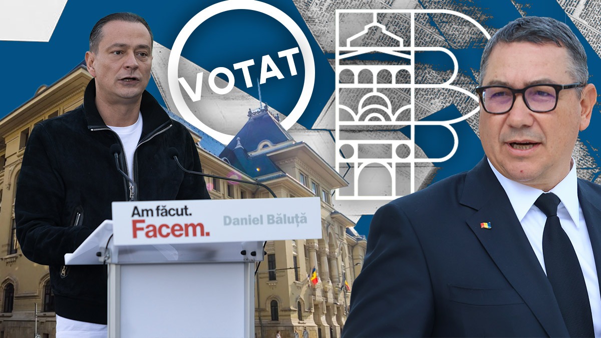 Ponta îl susține pe Băluță la Primăria Capitalei. „Sper ca duminică să ne alegem Primarul General cu creierul”