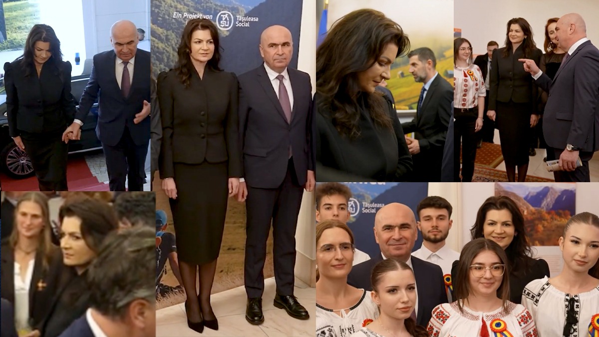 Ilie Bolojan și-a luat concubina în vizită oficială, în Austria. Cei doi și-au făcut apariția, de mână, la ambasada României din Viena. Este prima dată când premierul și partenera apar împreună la un eveniment extern