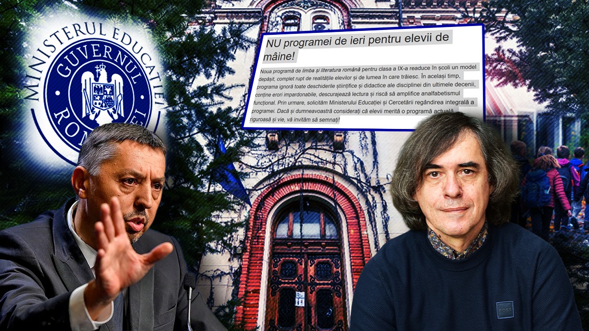 Un expert în educație comentează scandalul programei de limba și literatura română de clasa a IX-a. „Punct de întoarcere nu mai există! Avem un elefant uriaș în încăperea școli”. Cine sunt cei peste 200 de contestatari