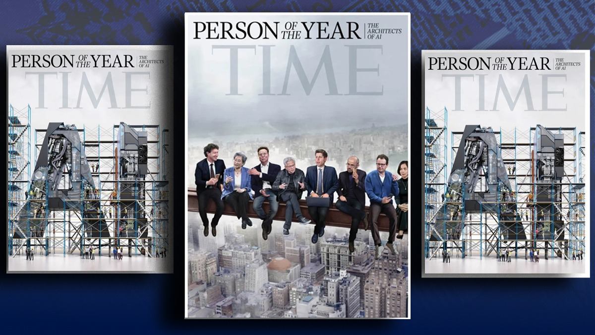 Revista Time numește „Arhitecții inteligenței artificiale” drept Personalitatea Anului 2025. Cei 8 oameni care „au pus roțile istoriei în mișcare”