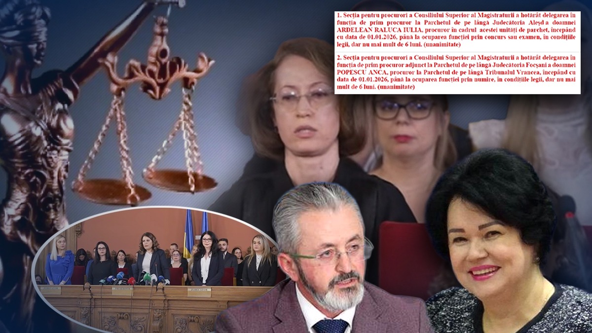 În ciuda protestelor, delegările în Justiție curg pe bandă rulantă. Ca și pensionările. Procurorul care a clasat dosarul Iohannis și cel care a investigat cazuri grele în DNA – pleacă din sistem