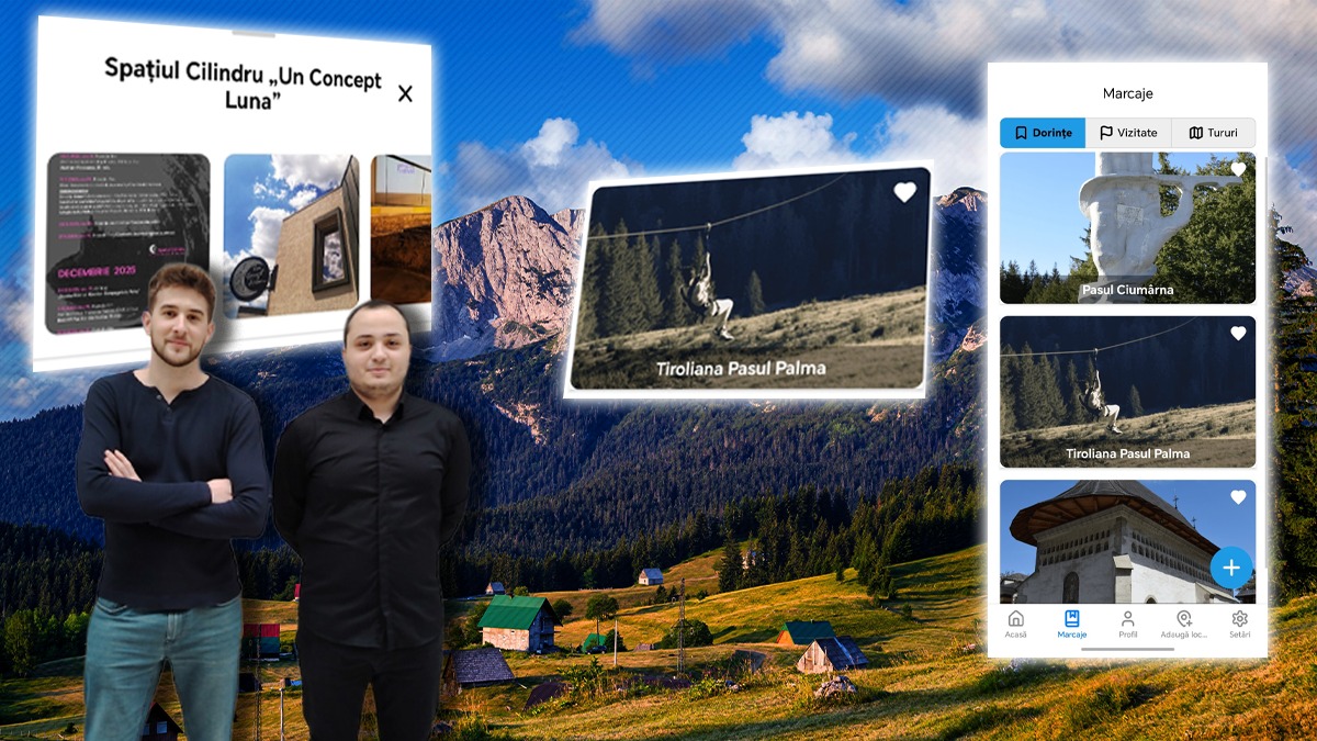 Povestea fabuloasă a doi studenți care repun România pe hartă. Aplicația care schimbă modul în care călătorim