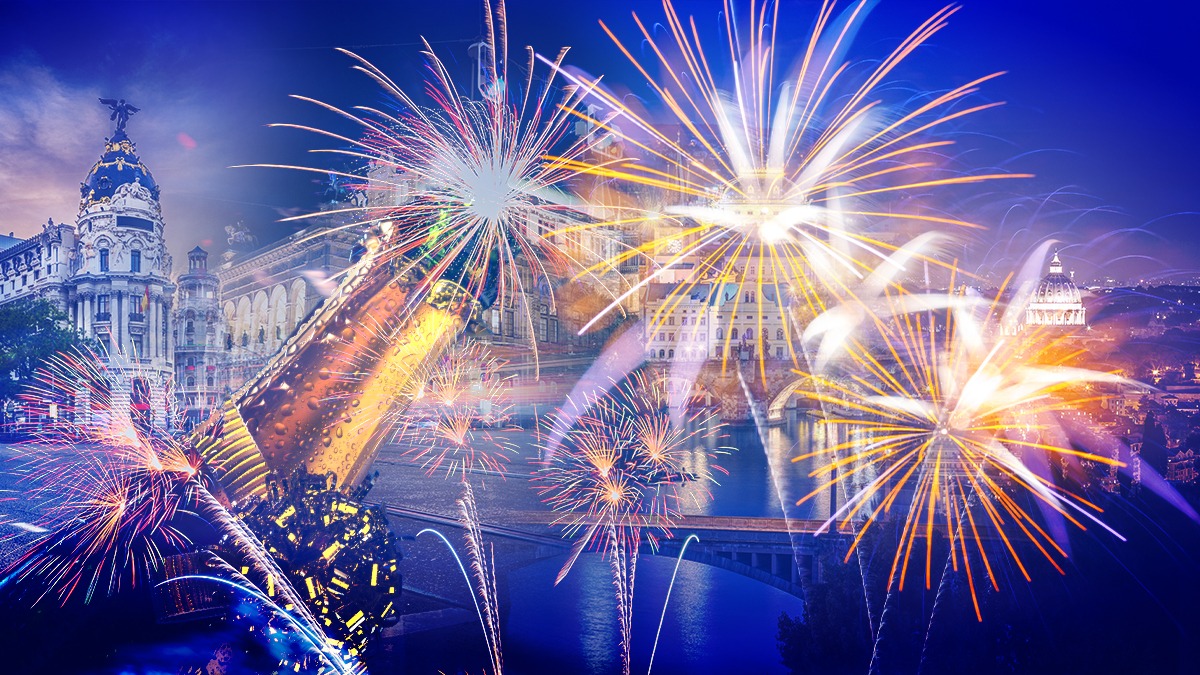 Top 10 orașe din Europa perfecte pentru a sărbători Revelionul 2026