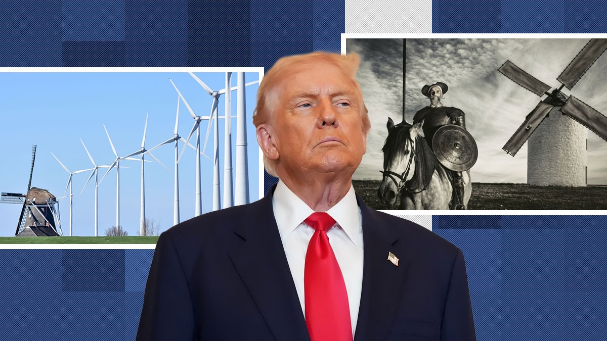 Donald Trump le-a pus gând rău eolienelor. Vrea să scape de energia verde despre care consideră că „este o înșelătorie”