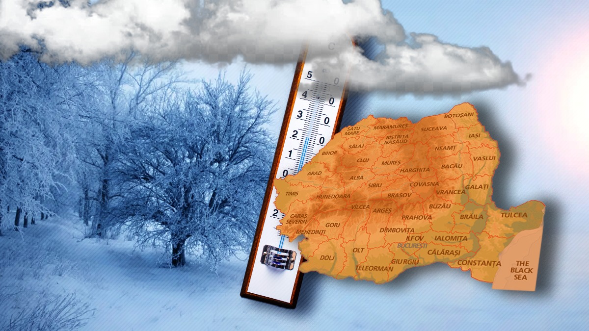 România este sub asediul iernii în ultimul weekend din 2025. ANM anunță cod portocaliu de viscol, ger și rafale de peste 130 km/h la munte