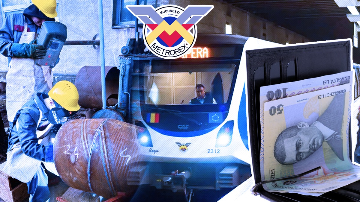 Prima după Crăciun. Ce bonus au primit angajații Metrorex în ajun de Revelion, la presiunea sindicatului. Bani în plus de sărbătoare s-au dat și la Termoenergetica