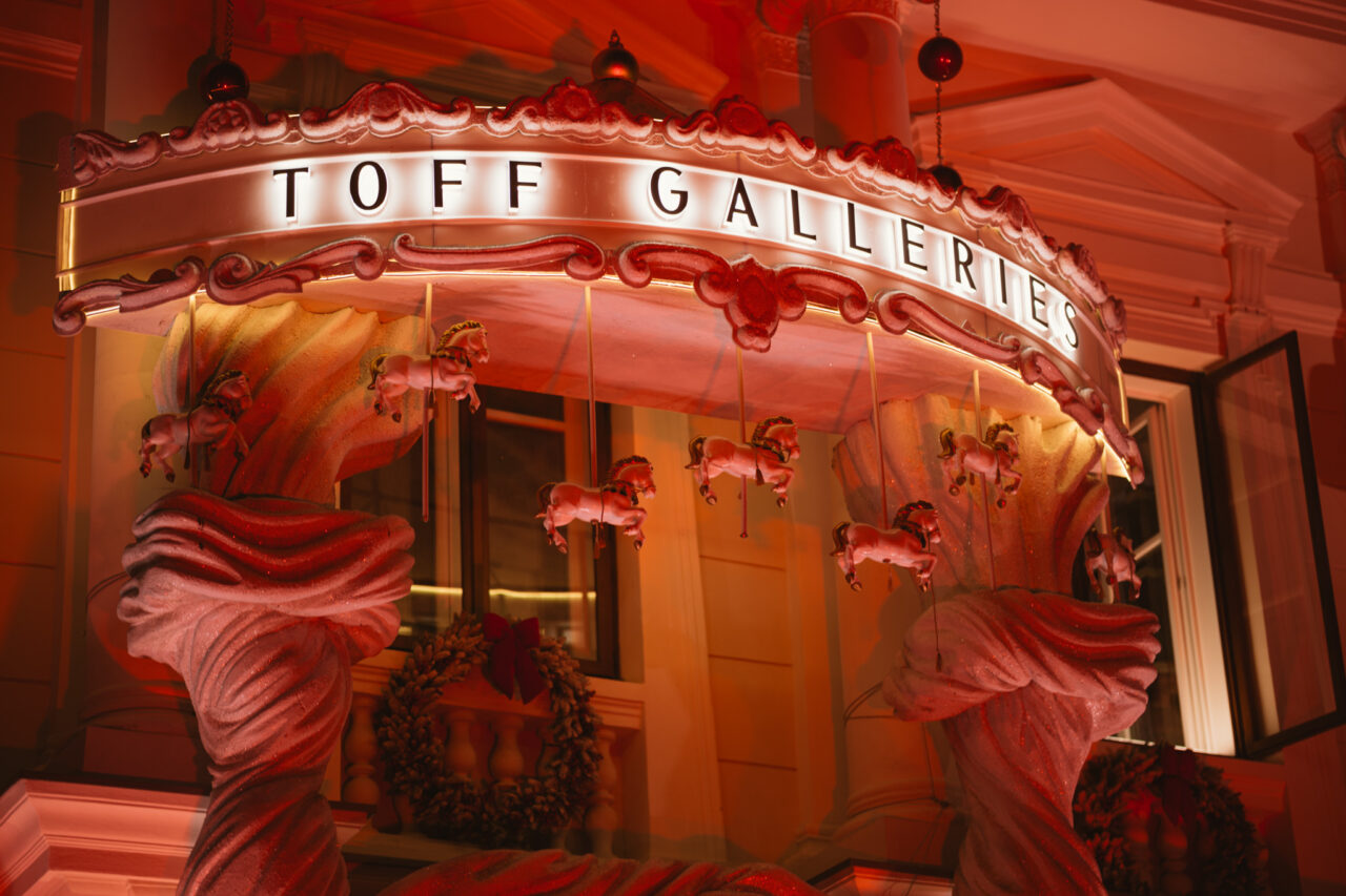 Comunicat | TOFF Galleries aprinde luminile de Crăciun la Palatul Știrbei și inaugurează o nouă eră a luxului în România