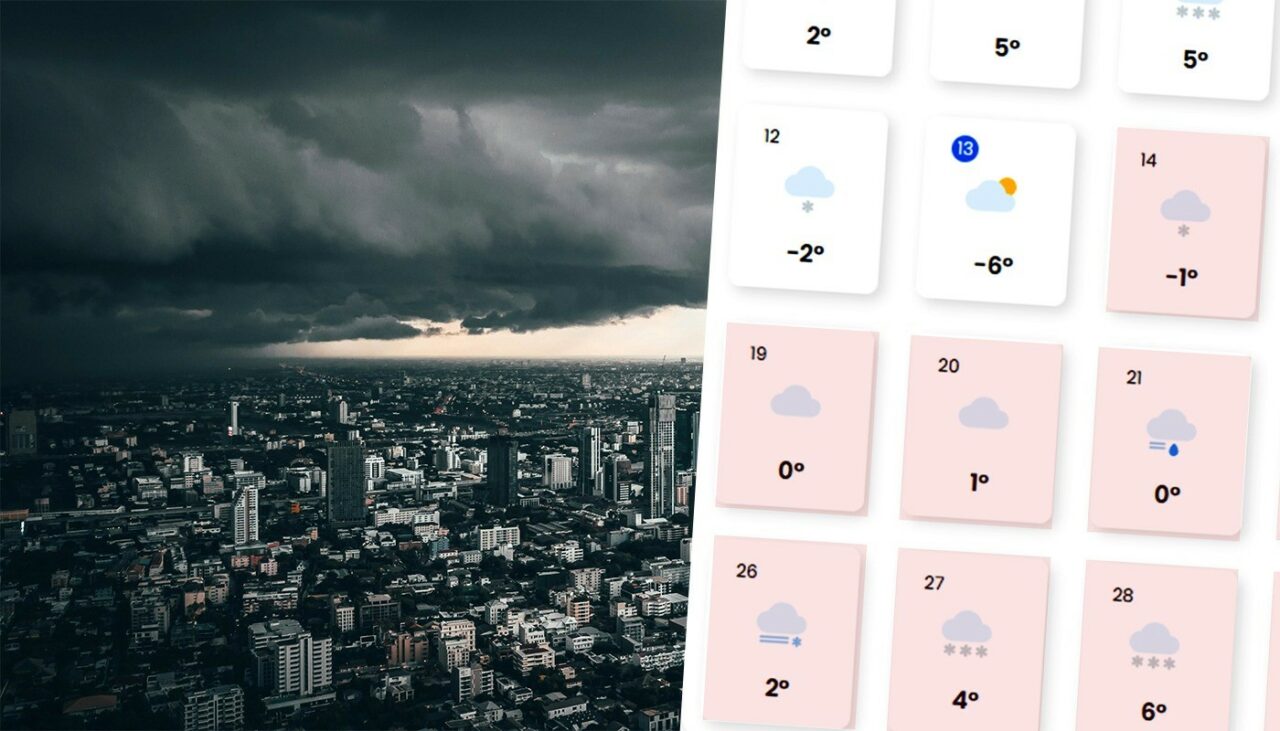 Cel mai întunecat oraș din România. 26 de zile consecutive fără soare, începând de azi, potrivit meteorologilor EaseWeather