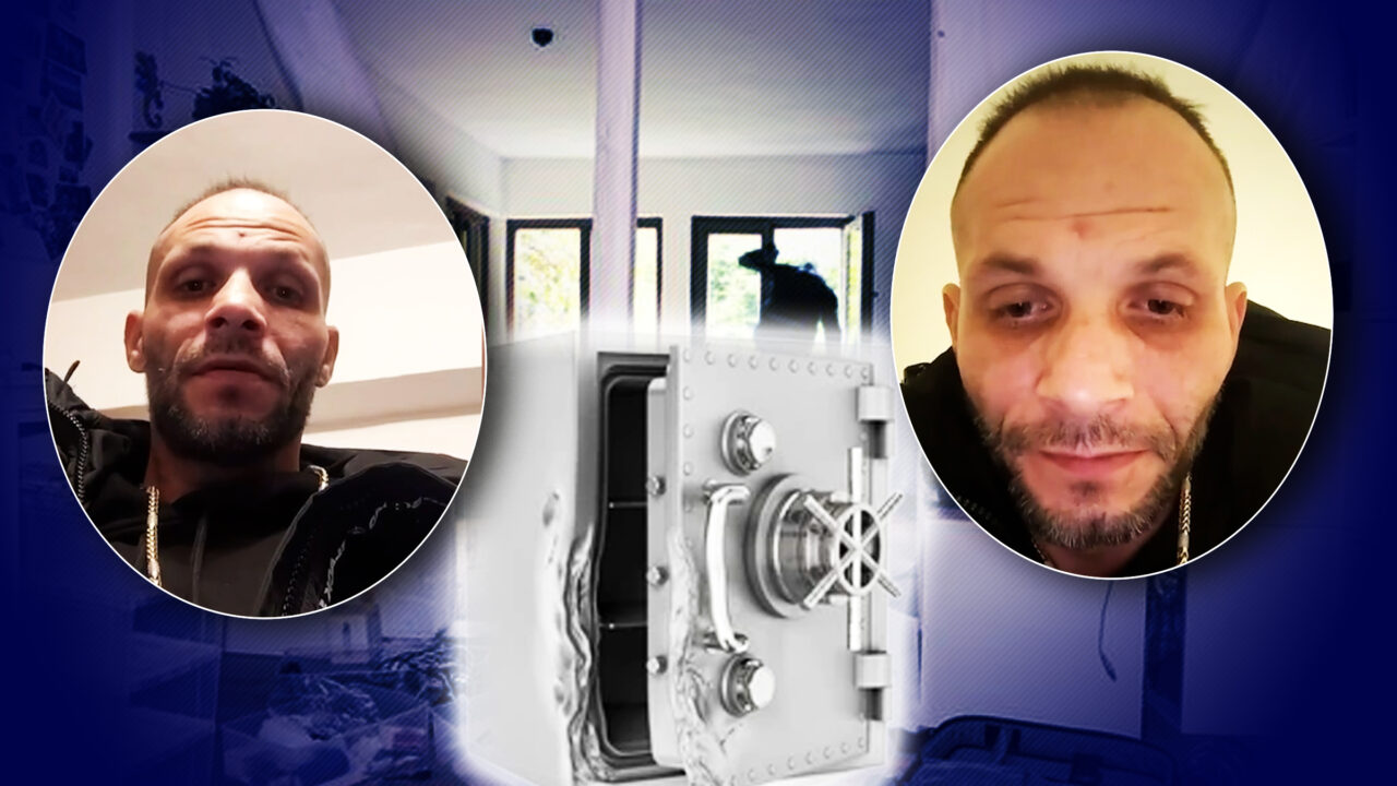 Bărbatul jefuit de un seif cu aur și bani îi amenință pe hoți și oferă un milion de euro pentru prinderea lor: ”V-ați jucat cu focul”