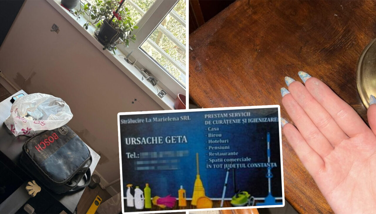 Pentru 600 lei, o constănțeancă a angajat o menajeră pentru curățenia de iarnă. Ireal cum și-a găsit apartamentul, când s-a întors acasă
