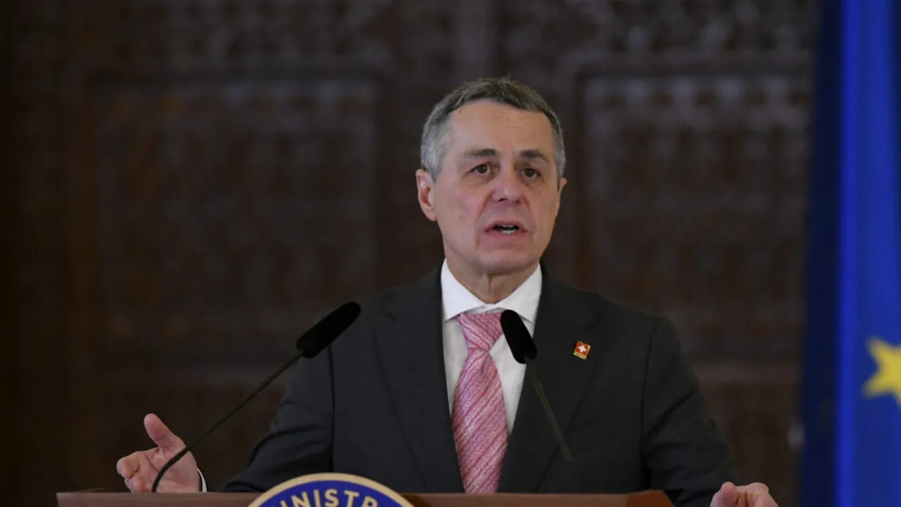 Elveția mulțumește pentru sprijinul internațional. Ce a transmis ministrul de Exterrne Ignazio Cassis