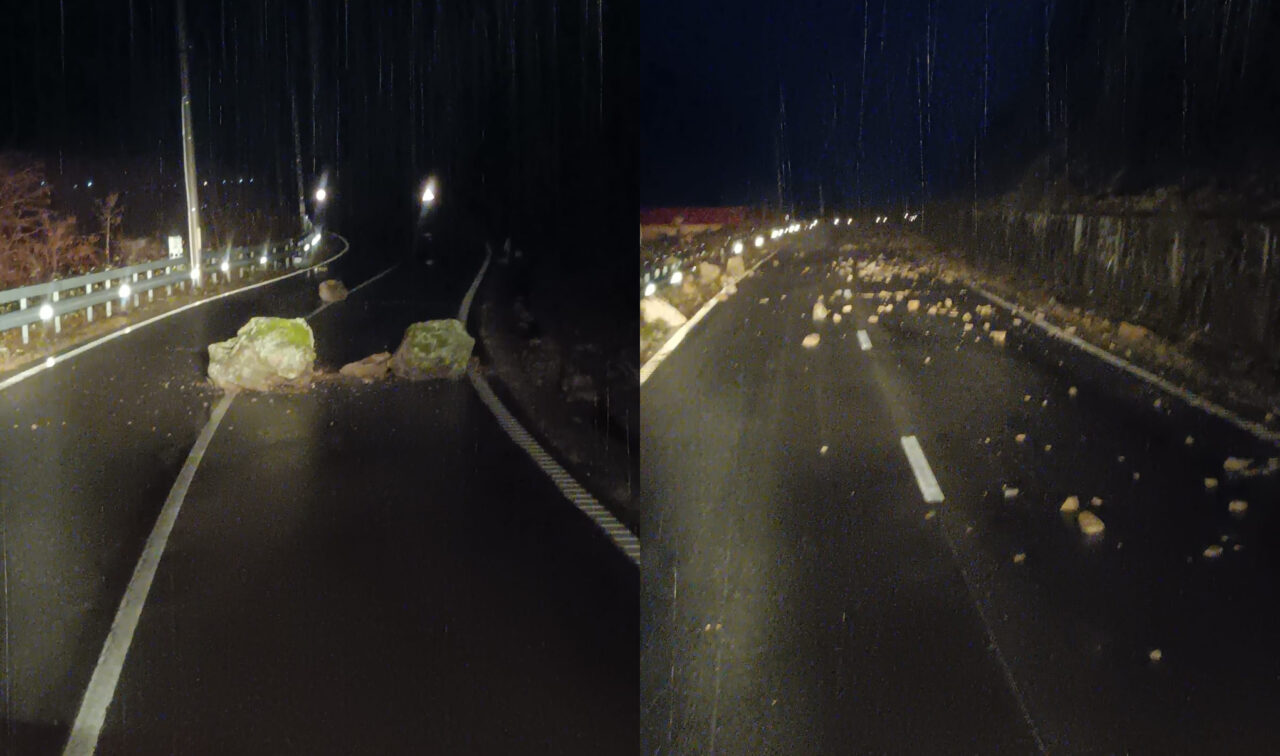 Atenție, șoferi. Cad pietre și blocuri de stâncă pe Clisura Dunării și în Defileul Jiului