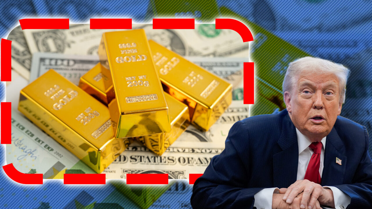 Donald Trump zguduie piețele globale. Aurul a atins un nou maxim istoric, iar bursele au scăzut dramatic pe fondul tensiunilor cu Europa