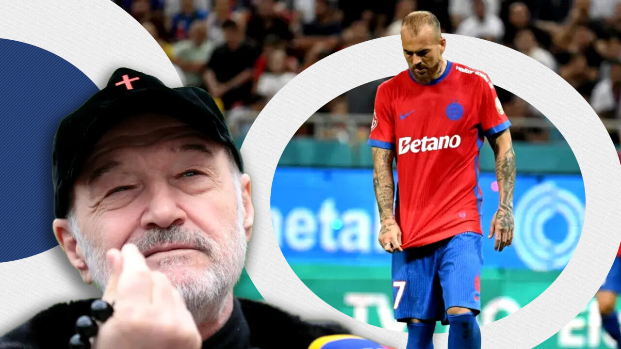 Gigi Becali a încercat să îl transfere pe Denis Alibec la altă echipă, în cadrul unui show TV. Care este echipa aleasă și cu cine a vorbit în direct