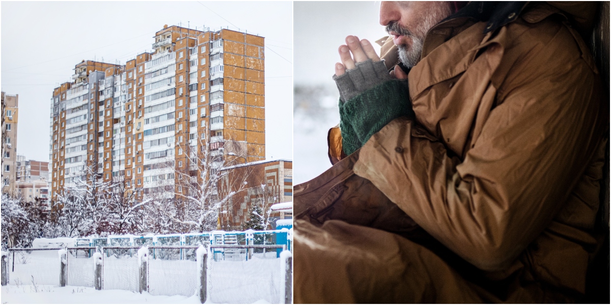 Temperaturile scăzute fac victime. Un bărbat de 65 de ani a murit de frig, lângă soția bolnavă psihic