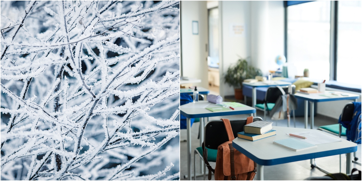 Șase școli din mai multe județe se închid din cauza vremii extreme. Anunțul Ministerului Educației