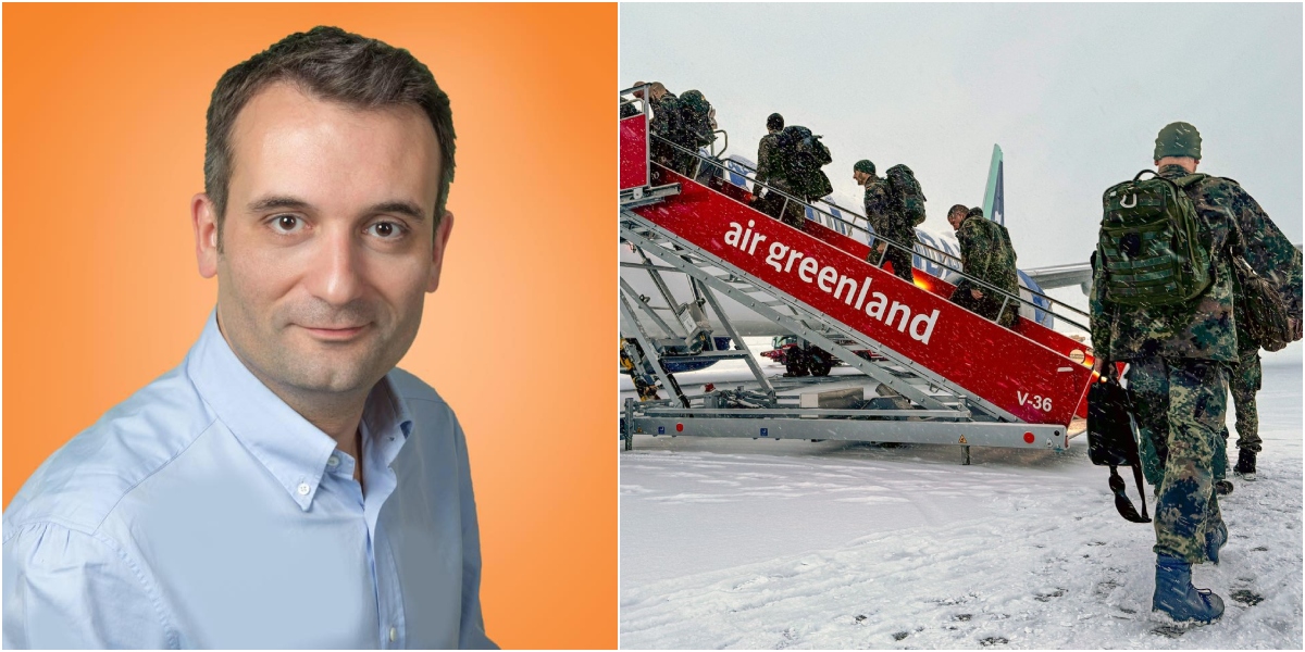 Florian Phillipot, liderul partidului Les Patriotes, ironizează Germania după ce a trimis trupe în Groenlanda: „N-am văzut ceva mai ridicol ca asta”