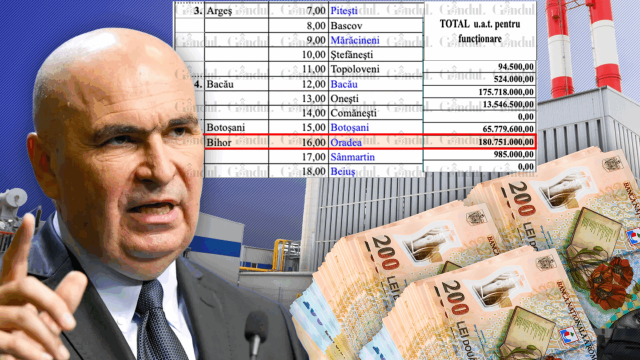 În timp ce premierul Bolojan lasă orașele să înghețe, primarul Bolojan era campionul ajutoarelor pentru termoficarea Oradei: 200 de milioane de lei din Fondul de Rezervă, dublu față de celelalte municipii