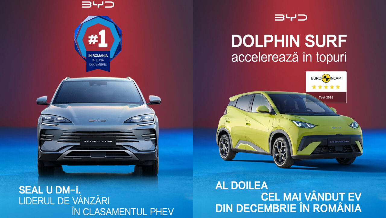 (P) De la lider global la performer local: BYD își consolidează poziția pe piața din România și încheie anul în forță cu 1.905 vânzari