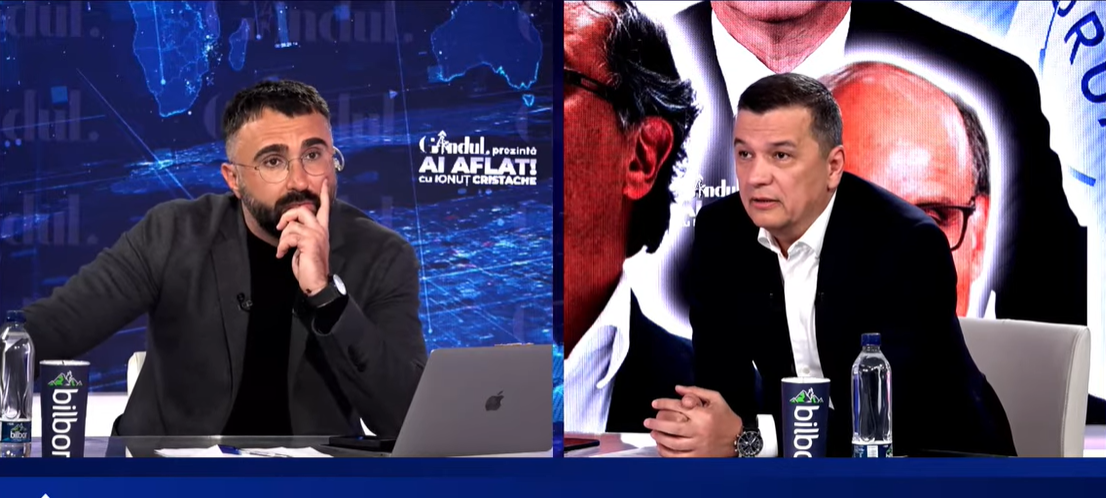 Sorin Grindeanu comentează refuzul lui Nicușor Dan de a participa la Forumul Mondial: „Trebuia să fim la Davos”