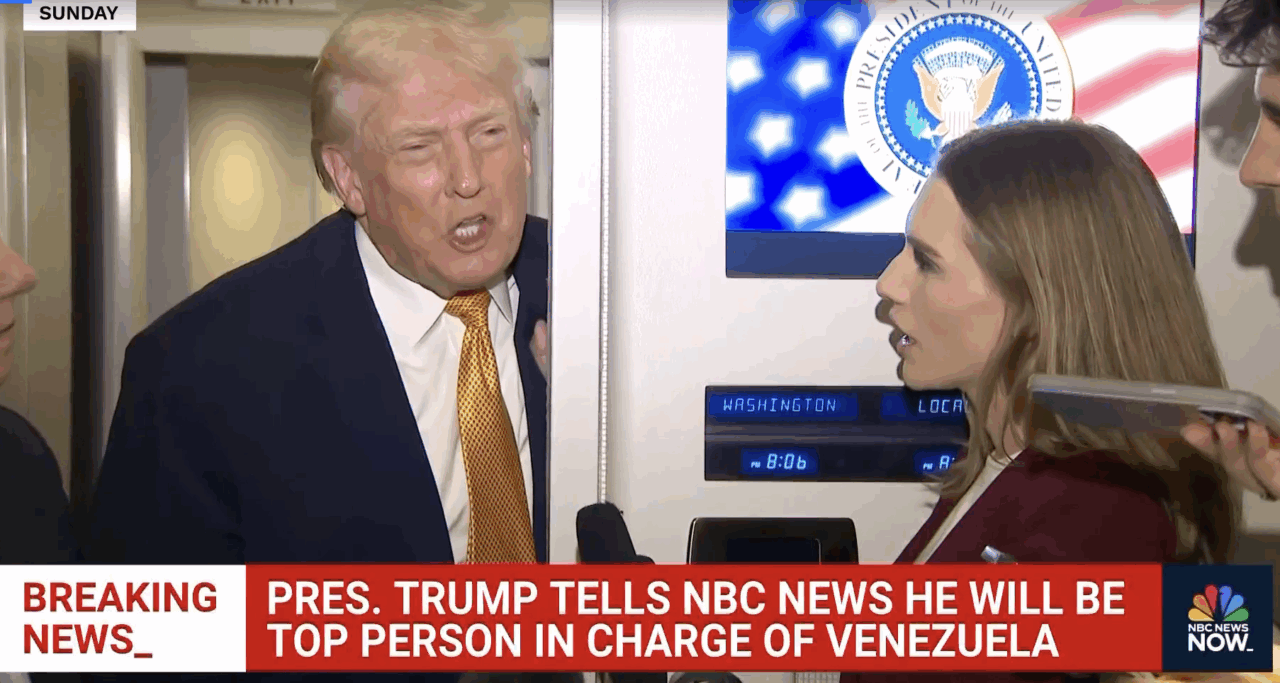 (VIDEO) Donald Trump anunță că el va conduce Venezuela iar în următoarele 30 de zile nu vor fi alegeri în țară. WSJ: CIA evaluează că doar membrii regimului Maduro pot asigura stabilitatea țării. Puternice focuri de armă raportate lângă Palatul Prezidențial din Caracas: facțiunile armate au început să se atace