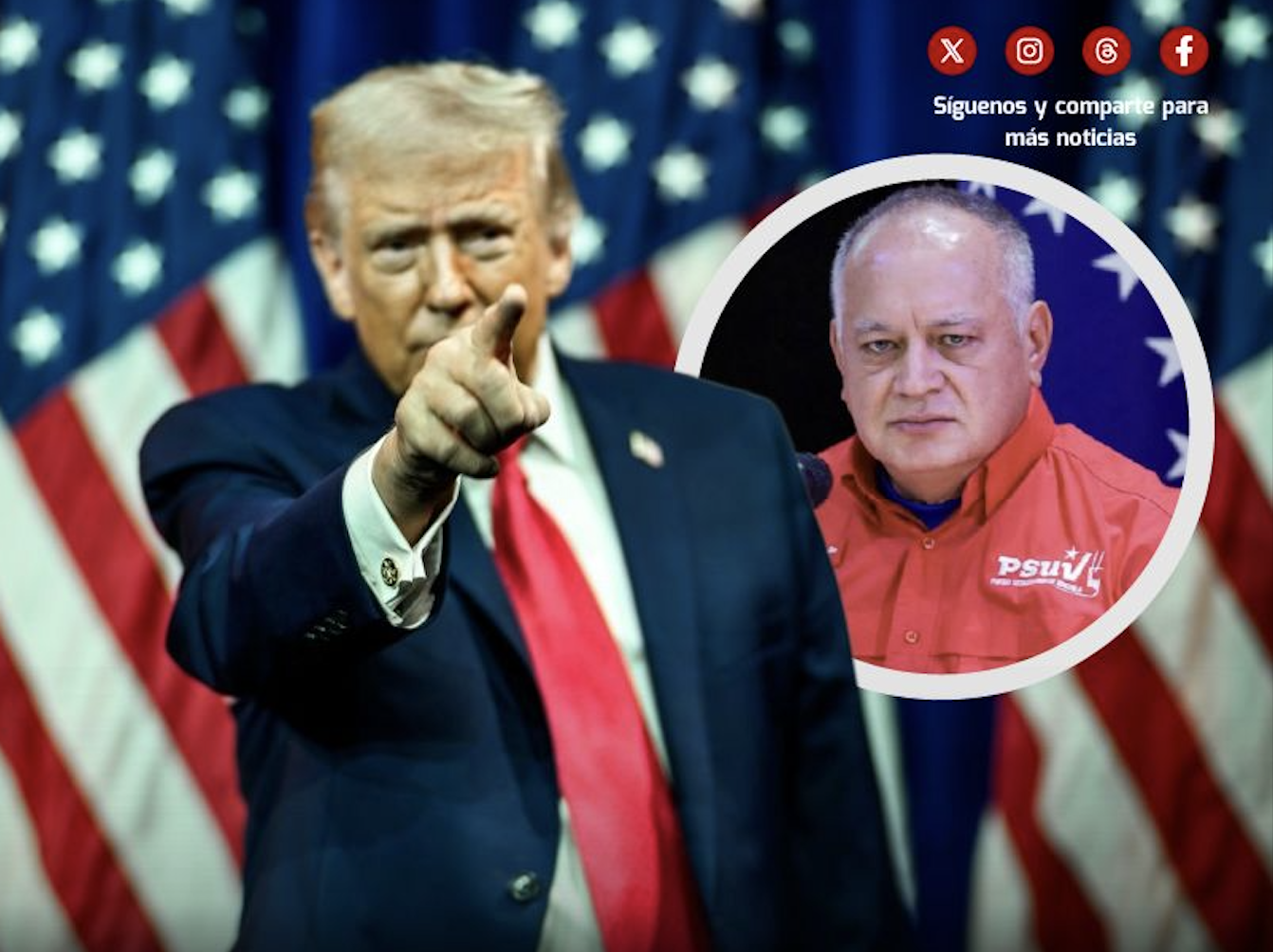 Surse Reuters: Trump are o noi „ținte” în Venezuela. Primul vizat este temutul ministru de interne, Diosdado Cabello. Care sunt cererile SUA pentru liderul care controlează forțele de securitate din Caracas