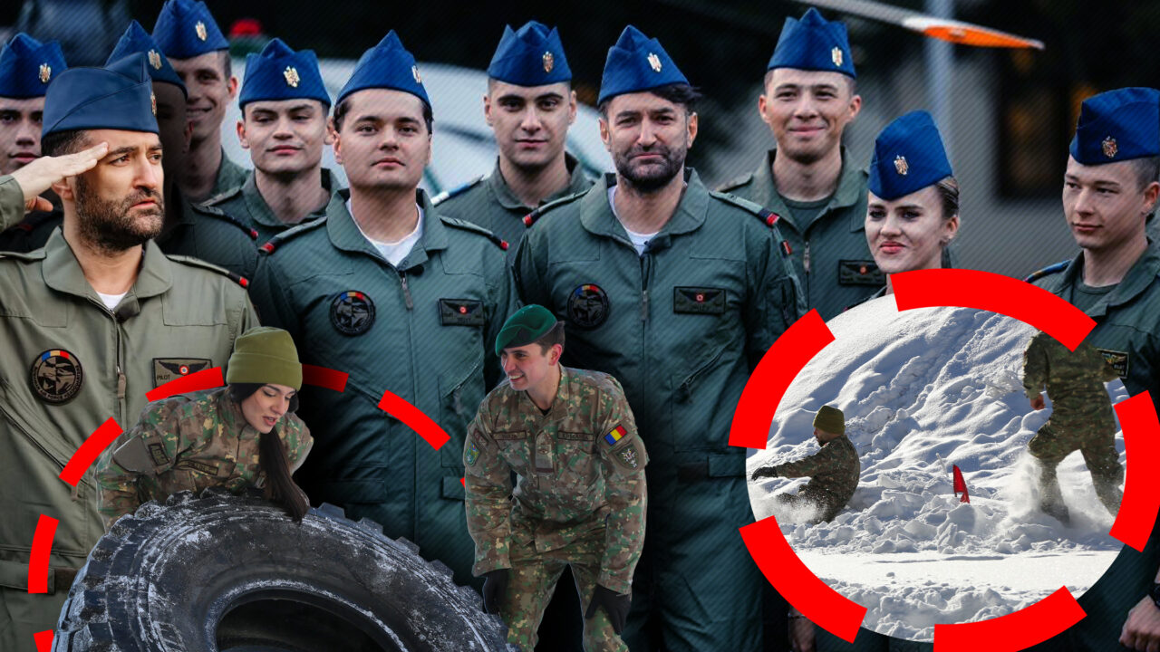 Armata pune la muncă batalionul de influenceri. După târâş pe coate şi instrucţie în frig, aceştia trebuie să promoveze frumuseţea milităriei