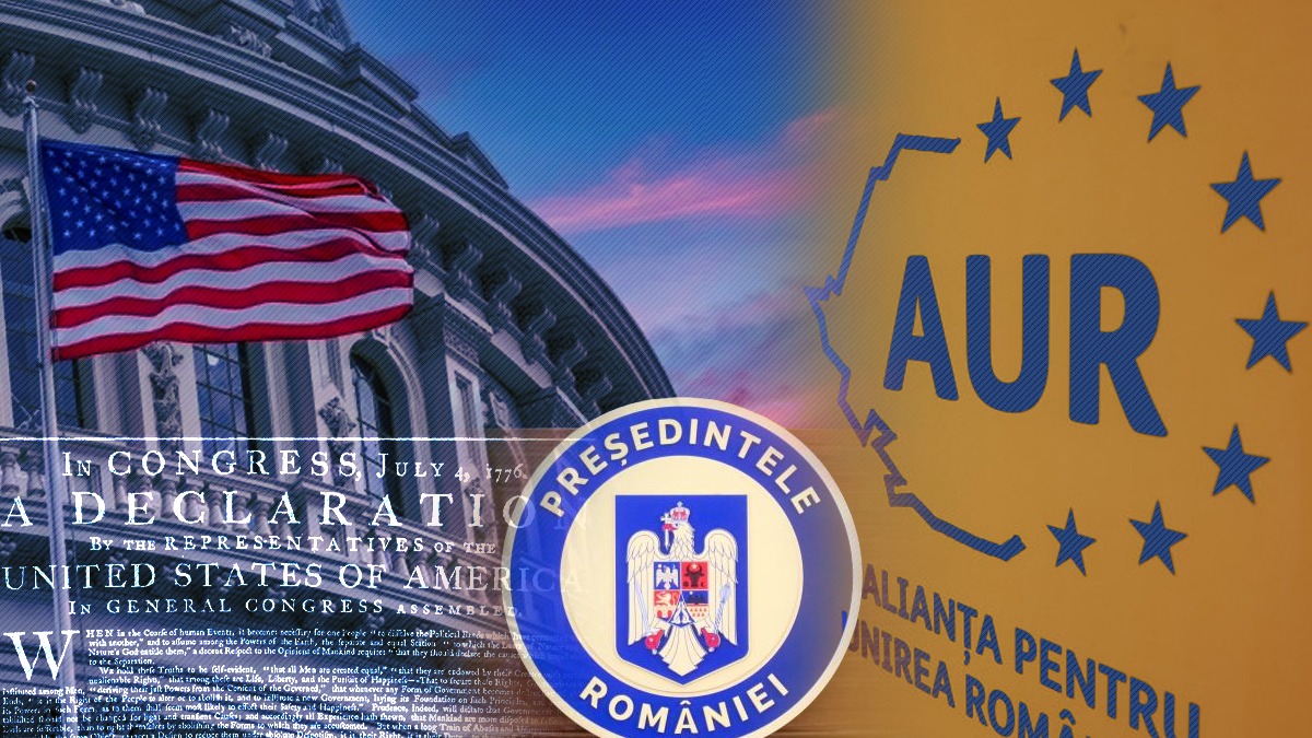 AUR solicită oficial autorităților statului să declare 2026 -„Anul Americii în România”, la 250 de ani de la Declarația de Independență a SUA