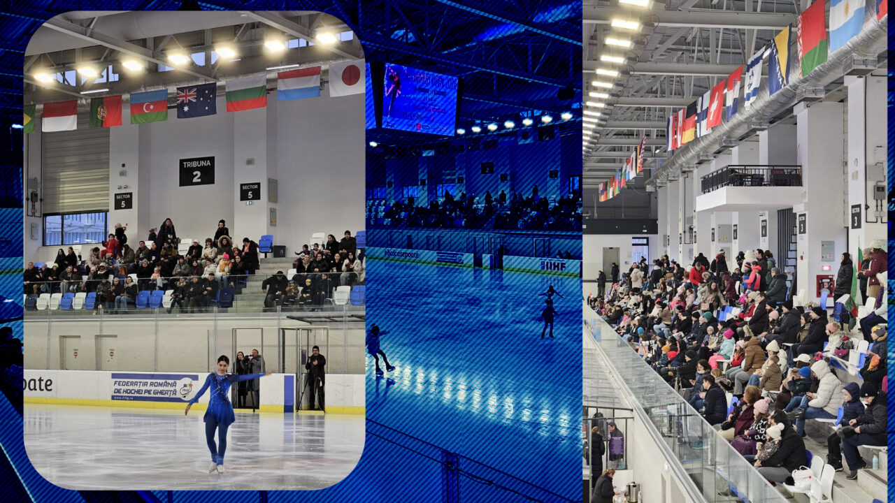 Competiția internațională de patinaj artistic „Bucharest Open” a început la Berceni Arena. Daniel Băluță a transmis programul oficial al evenimentului