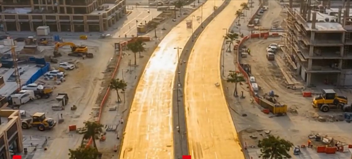 Dubai va „pava” prima stradă din lume cu aur. Când va fi inaugurat proiectul „faraonic”