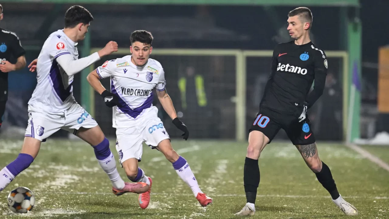 FCSB pierde la Mioveni, 0-1 cu FC Argeș, și îi provoacă o nouă criză de nervi lui Gigi Becali: „Gata, mă retrag!”