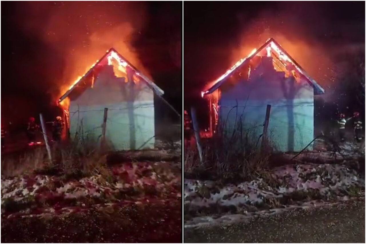 Doi frați din Bacău au fost găsiți carbonizați în casa care a luat foc