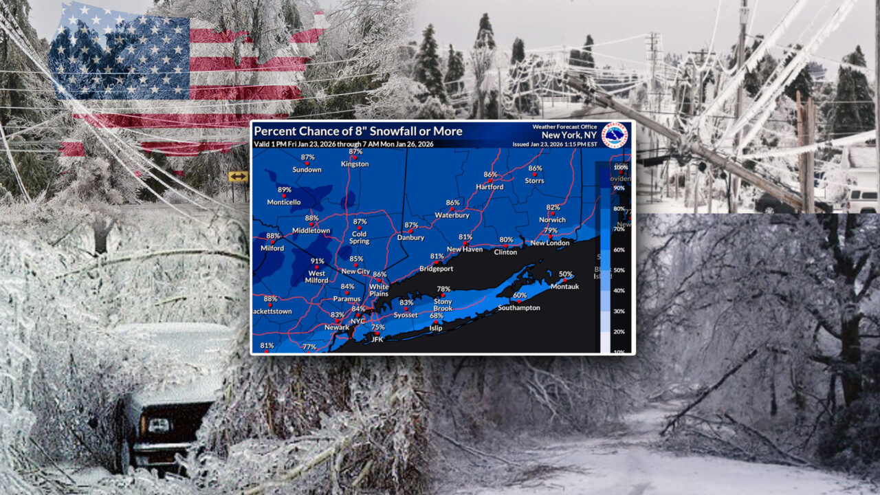 Furtuna de zăpadă face ravagii în SUA: Bilanțul a crescut la 18 morți. 4.000 de zboruri au fost anulate luni