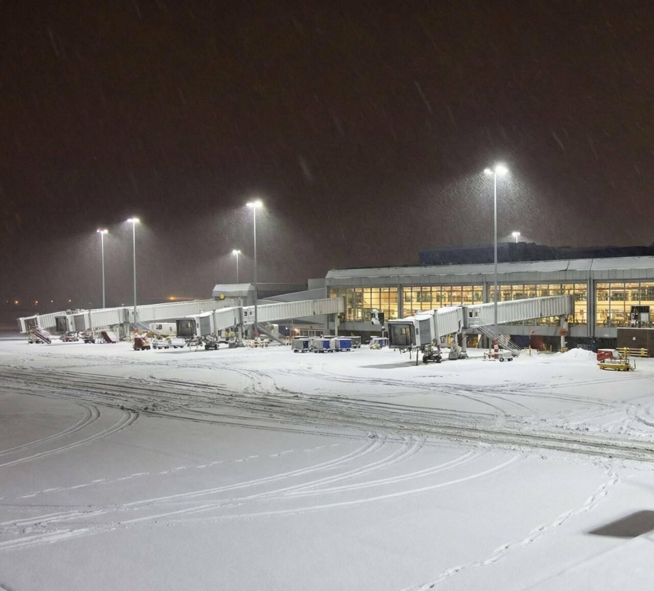 Zeci de zboruri de pe aeroportul Heathrow din Londra, anulate. Pista din Birmingham, închisă. Rețelele feroviare suspendă serviciile din cauza vremii