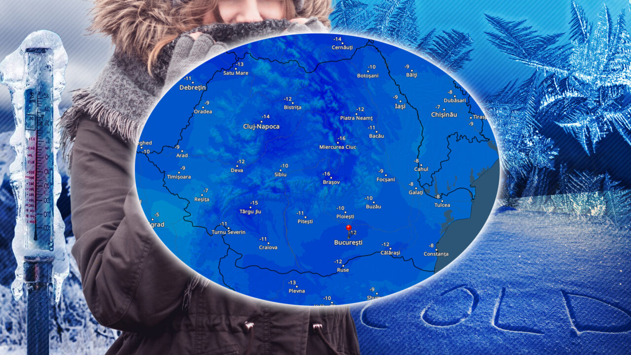 Ger cumplit în toată țara și temperaturi de până la -16 grade. Informații de ultimă oră direct de la ANM, în exclusivitate pentru Gândul
