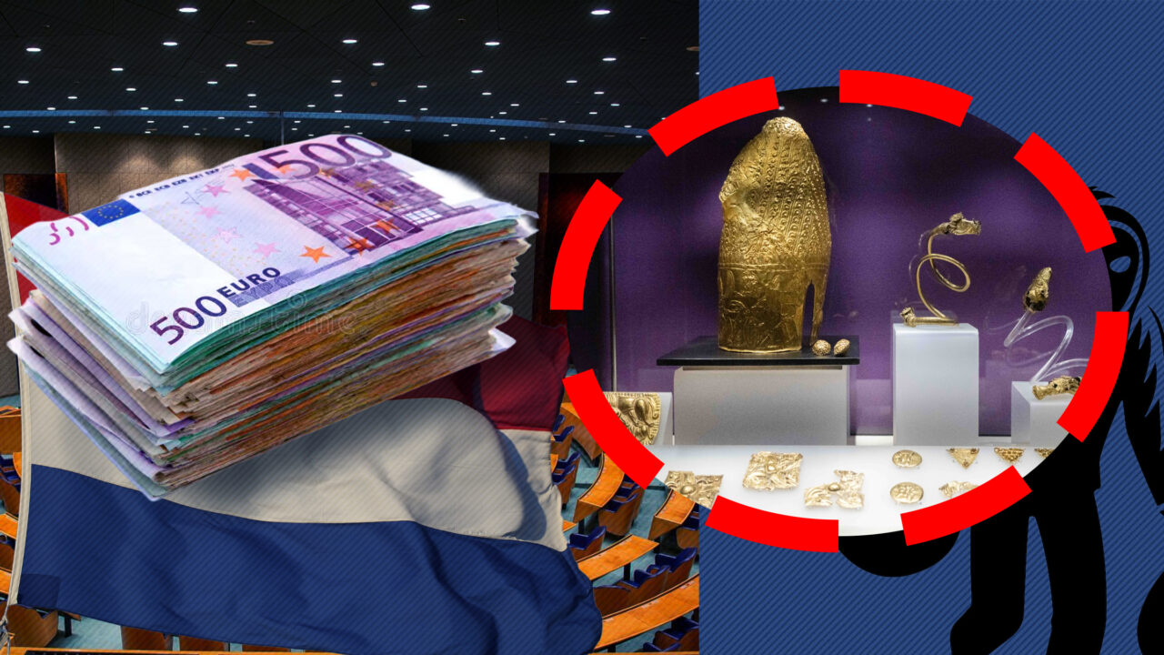 Guvernul olandez a plătit 5,7 milioane de euro pentru furtul tezaurului dacic de la Muzeul Drents