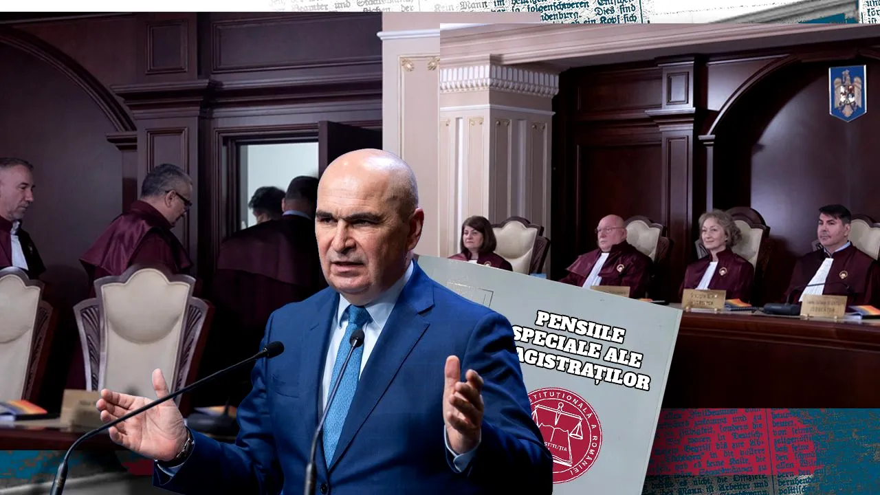 CCR decide soarta legii pensiilor magistraților, pe care Bolojan și-a asumat răspunderea în Parlament. Nu este exclusă o a patra amânare