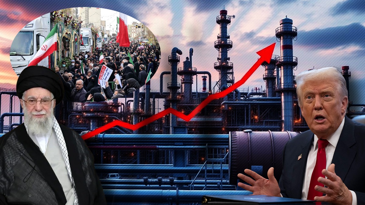 Prețurile la petrol au crescut din cauza situației turbulente din Iran și a amenințărilor lui Trump cu războiul. Risc mai mare decât în Venezuela