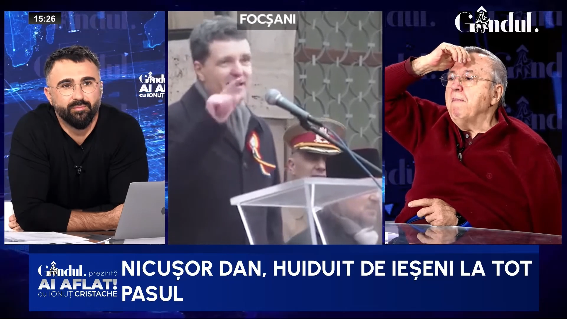 Prestația lui Nicușor Dan la Ziua Unirii, criticată
