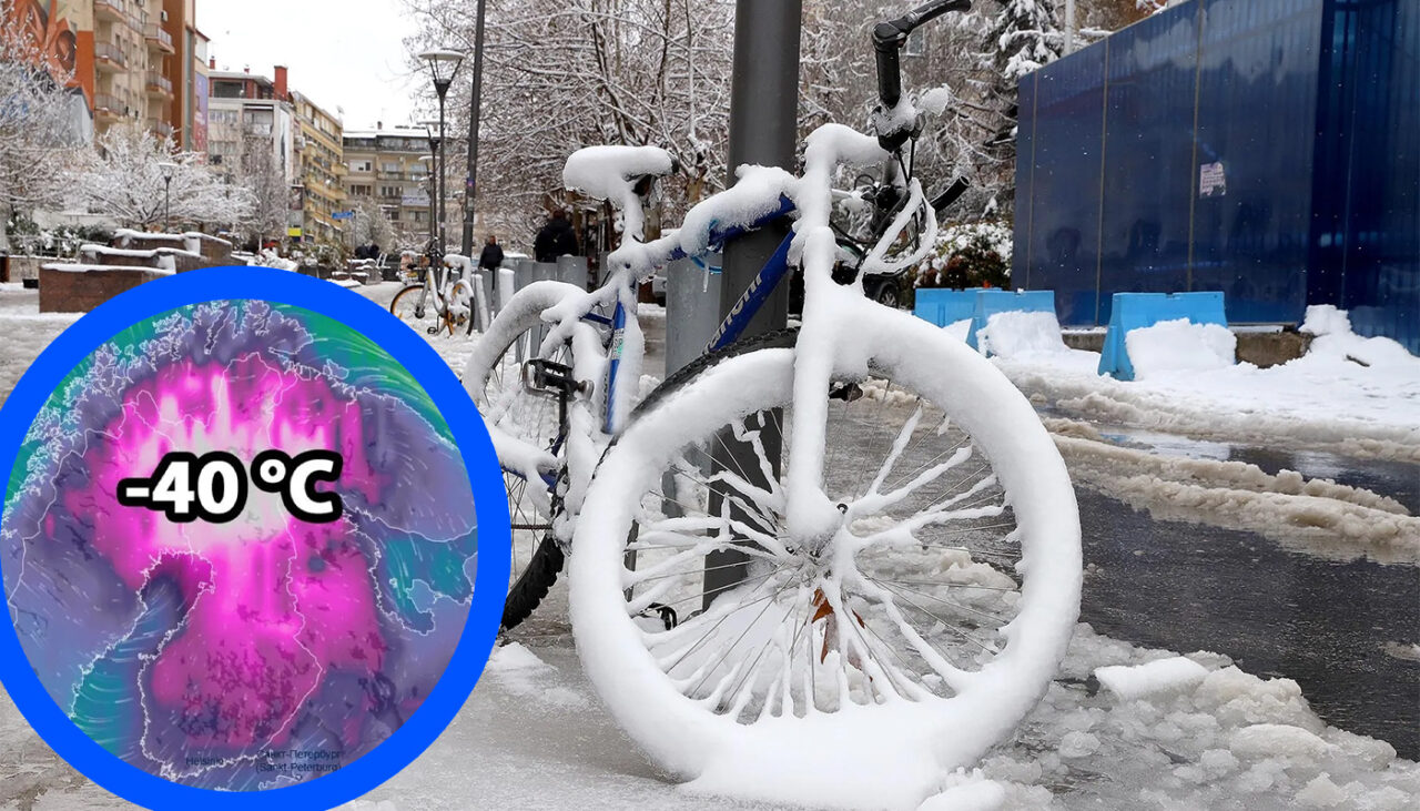 Meteorologii, în alertă: -40 grade Celsius. Ciclonul polar amenință România
