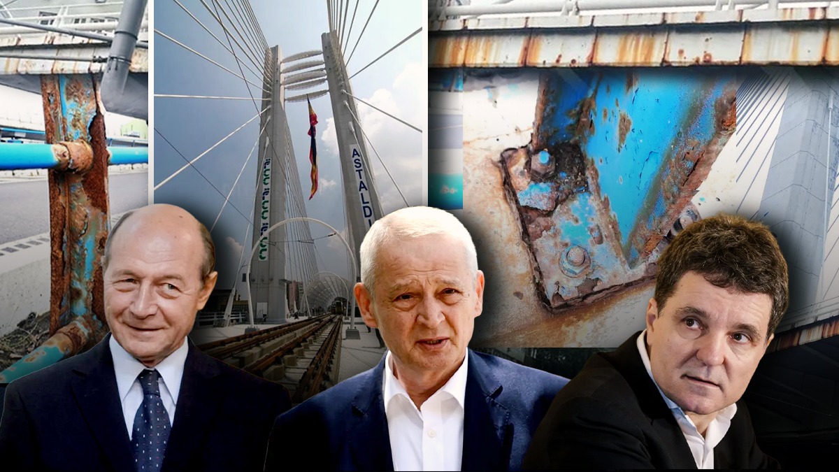 Început de Băsescu, terminat de Oprescu, dar lăsat de izbeliște de Nicușor Dan, Pasajul Basarab are nevoie urgentă de mentenanță. „O expertiză a arătat fisuri la blocurile de ancorare a hobanelor. Îi trebuie senzori de mișcare”