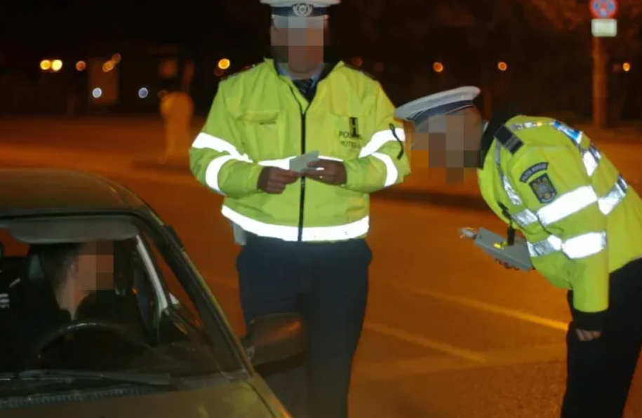 Un polițist din Cluj a fost prins beat criță la volan de colegii de la Rutieră. Alcoolemie record