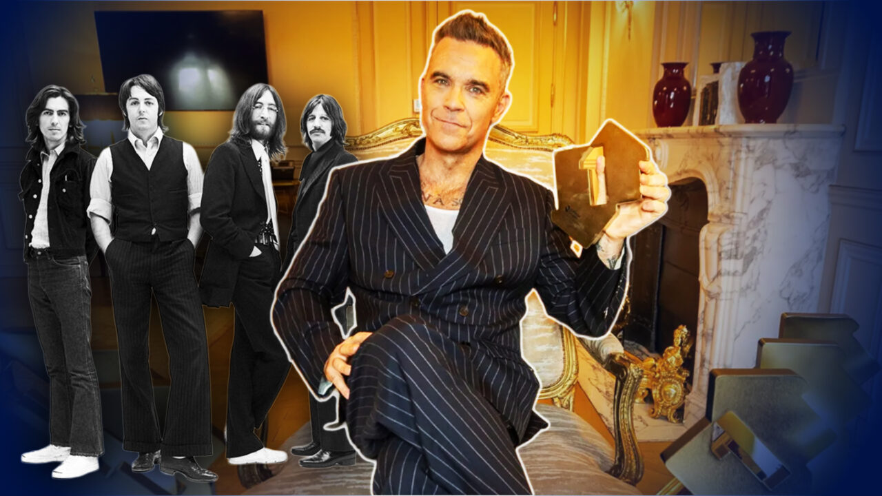 Robbie Williams a spart recordul deținut de formația „The Beatles”. Care este cel mai popular album din istoria Marii Britanii