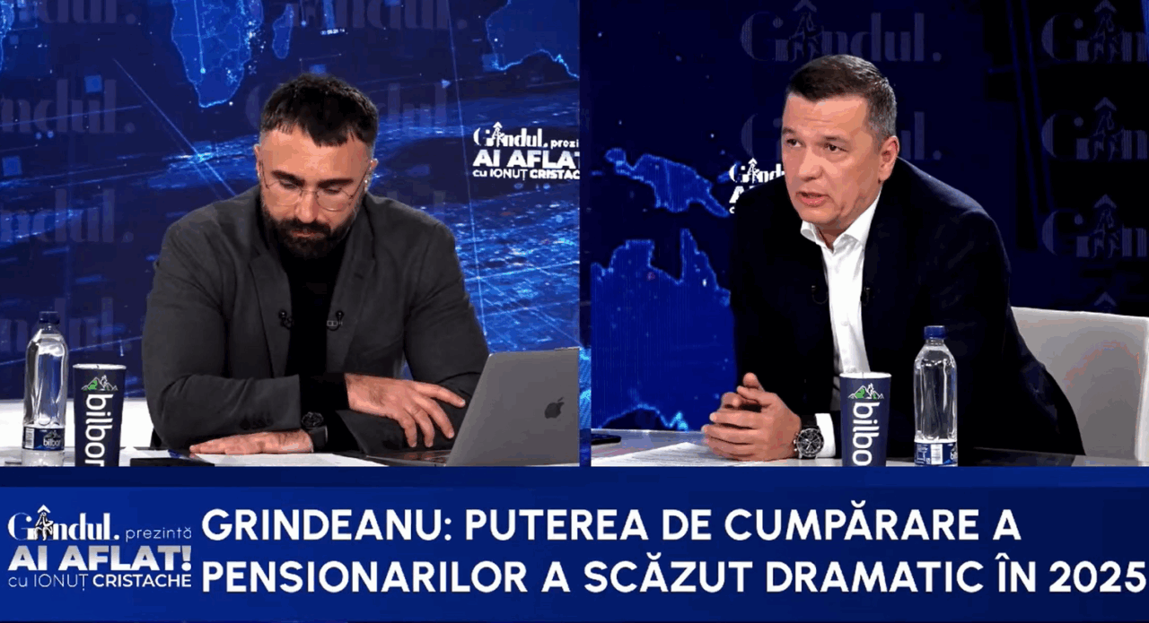 Sorin Grindeanu anunță creșterea pensiilor în 2026