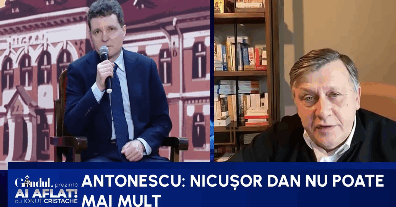 De ce s-a rupt România de partenerul strategic SUA? Crin Antonescu: ”Diplomație, servicii, Nicușor Dan aparțin unei structuri europene”