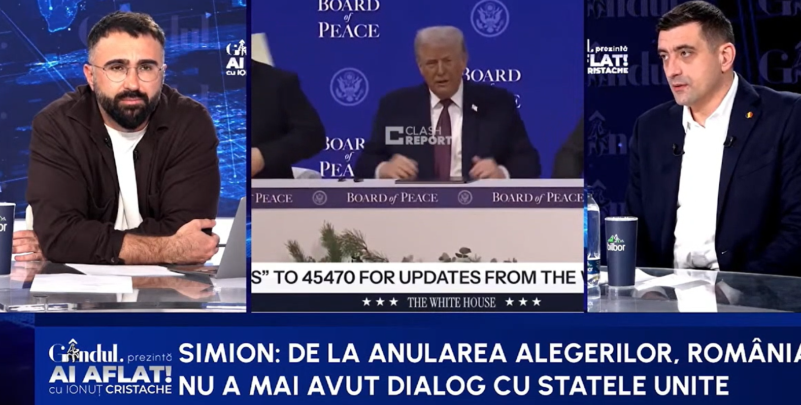 George Simion și vizita controversată în SUA