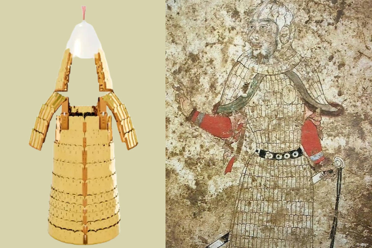 Descoperire arheologică rară în China. O armură din bronz aurit, din dinastia Tang, găsită într-un mormânt regal vechi de 1.200 de ani