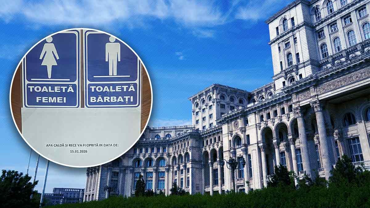 Ciucu a lăsat Parlamentul fără apă. Peste 1.500 de angajaţi ai instituţiei se vor spăla pe mâini cu zăpadă