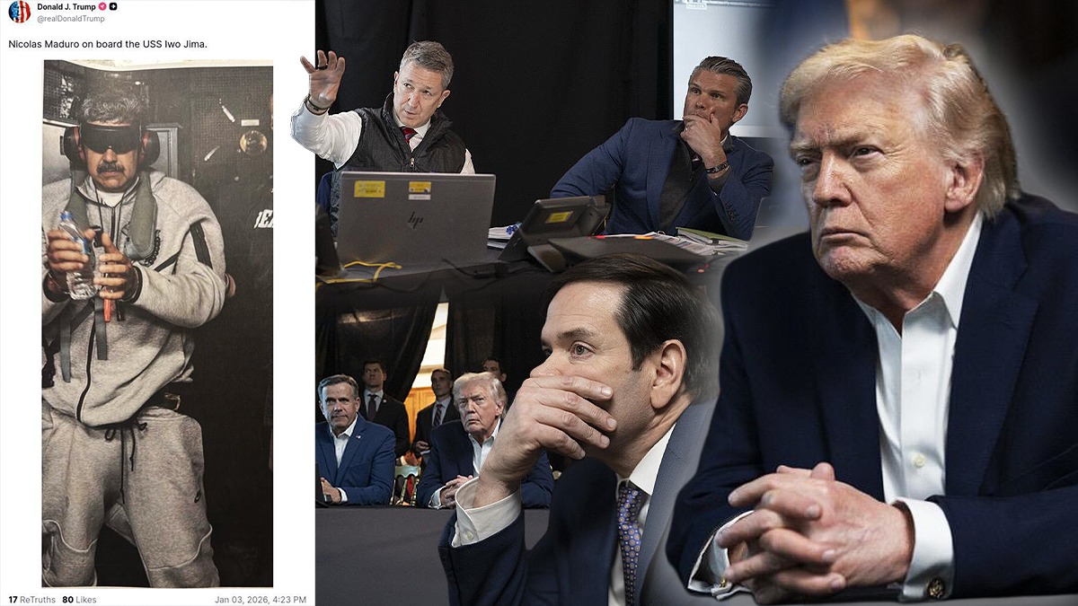 America preia conducerea Venezuelei după capturarea lui Nicolas Maduro, anunță Trump. SUA a lansat 150 avioane de luptă, de pe 20 de baze diferite, în toată emisfera vestică: „L-am fi putut ucide”. Venezuela deține cea mai mare rezervă de petrol a lumii. Cum a supravegheat Trump capturarea lui Maduro -ultimele reacții și imagini, pe Gândul